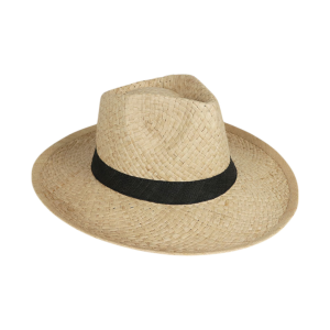Raffia hats weave with trim