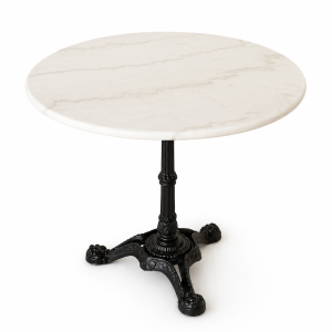 Marble Top Pedestal Table