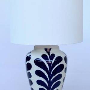 Blue Pattern Ceramic Table Lamp