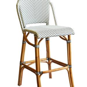 Rattan Weave Bar Stool
