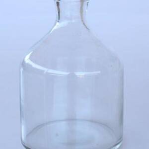 Clear Glass Herbal Bottle Vase
