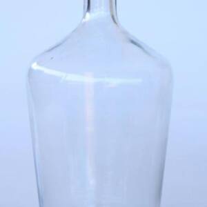 Clear Glass Bottle Vase