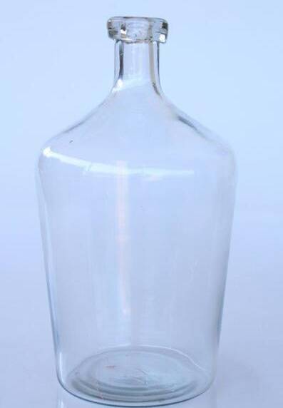 Clear Glass Bottle Vase