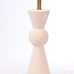 Textured Ceramic Sculptural Lamp