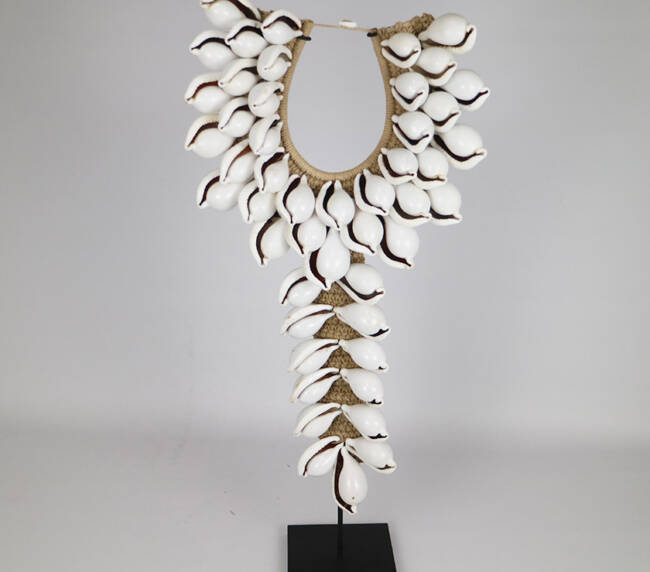 Shell Adorned Statement Necklace